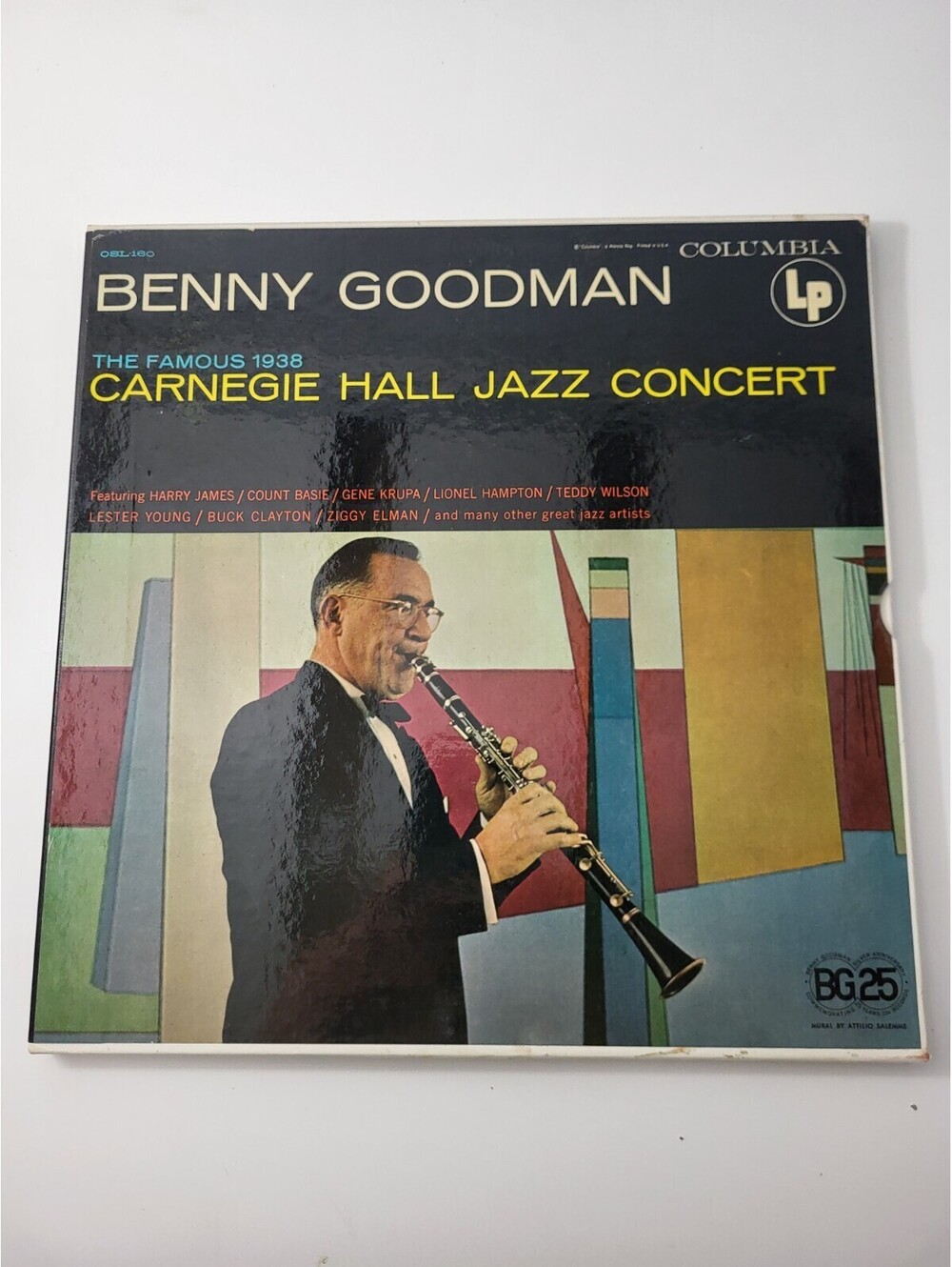 Benny Goodman - The Famous 1938 Carnegie Hall Jazz Concert (1963) OSL-160